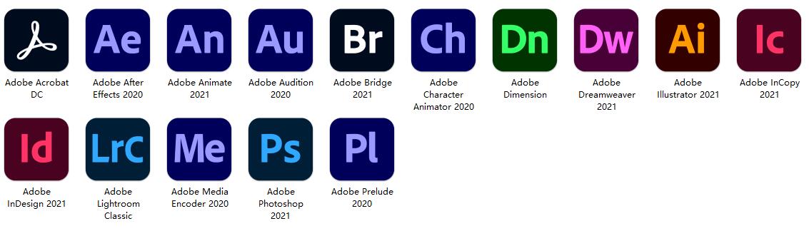 Adobe软件|嬴政天下 Adobe 2021 Mac全家桶破解版下载 支持M1 Adobe软件|嬴政天下 Adobe 2021 Mac全家桶破解版下载 支持M1