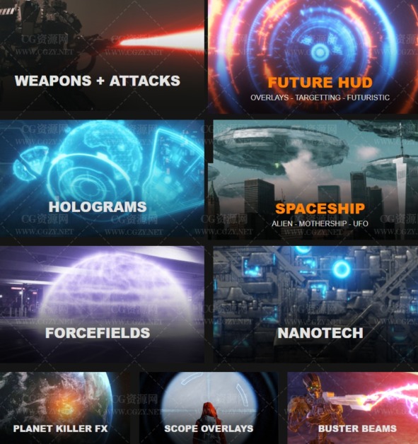 4K视频素材|317个科幻视频特效合成素材 Production Crate Sci-Fi Video Effects 4K视频素材|317个科幻视频特效合成素材 Production Crate Sci-Fi Video Effects