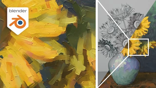 Blender预设|实时模型转油画绘制滤镜 Blender Live Paint Filter V2.1 Blender预设|实时模型转油画绘制滤镜 Blender Live Paint Filter V2.1