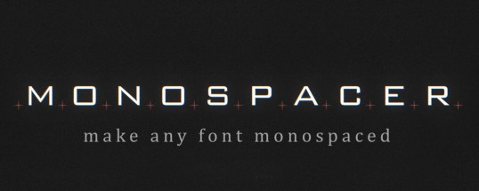 AE插件|Monospacer v1.2.3汉化版 修复字体变化画面长宽不适配的跳动问题工具 AE插件|Monospacer v1.2.3汉化版 修复字体变化画面长宽不适配的跳动问题工具
