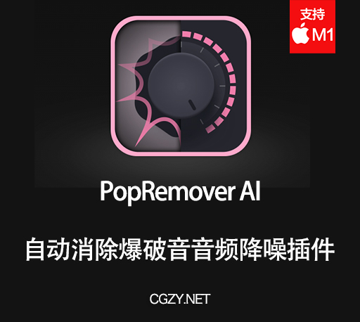 音频插件|自动消除爆破音音频降噪工具 PopRemover AI 2 音频插件|自动消除爆破音音频降噪工具 PopRemover AI 2