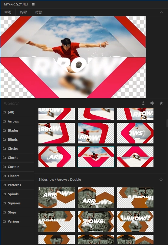 PR脚本|430种现代幻灯片效果转场过渡预设 Slideshow Transitions for Premiere Pro PR脚本|430种现代幻灯片效果转场过渡预设 Slideshow Transitions for Premiere Pro