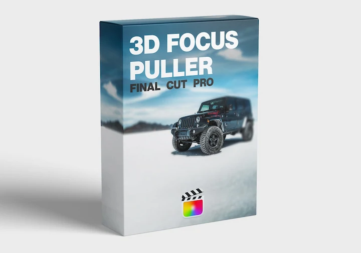 FCPX插件|20种3D焦点推拉动态手持相机缩放抖动效果 3D Focus Puller FCPX插件|20种3D焦点推拉动态手持相机缩放抖动效果 3D Focus Puller