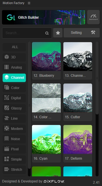 AE脚本|101种高质量画面数字失真故障效果预设 Glitch Pro Essential Glitch Effects Pack AE脚本|101种高质量画面数字失真故障效果预设 Glitch Pro Essential Glitch Effects Pack