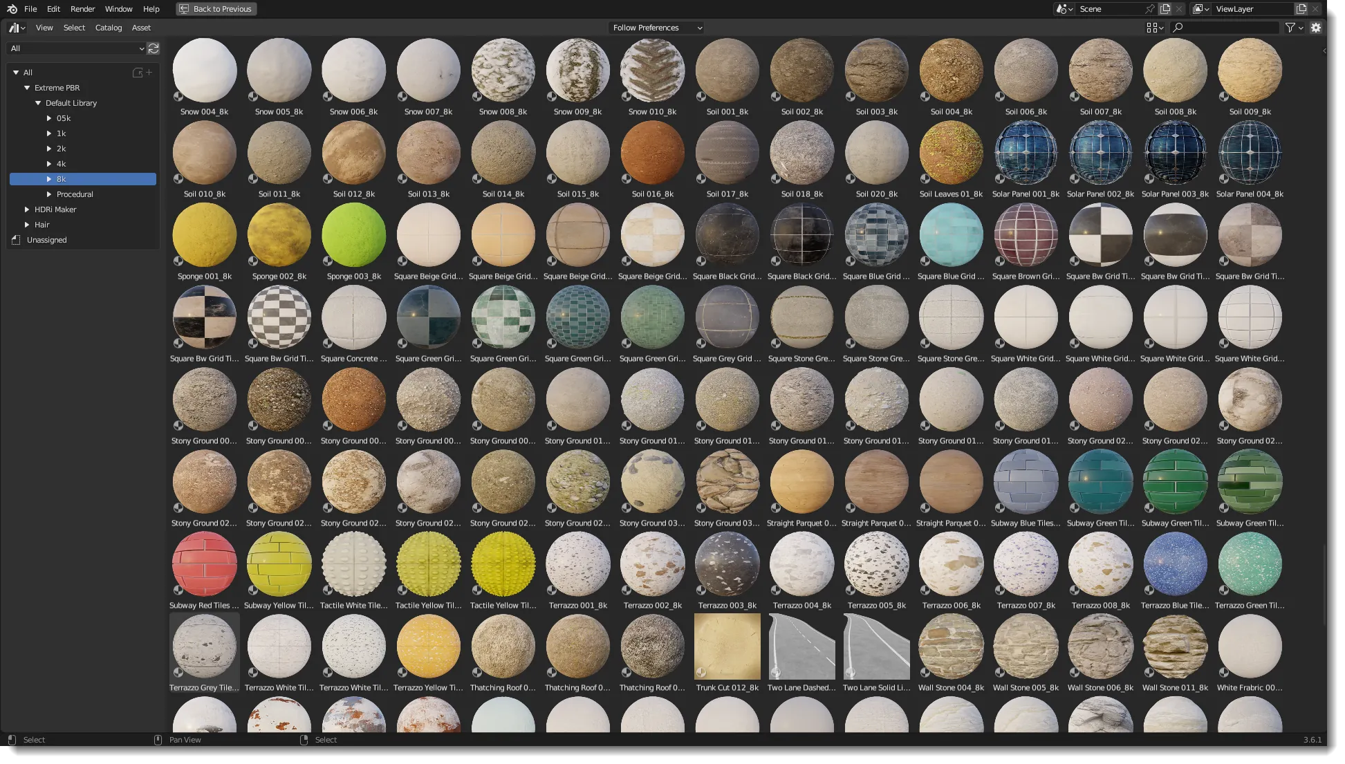 Blender插件|1800种PBR材质纹理预设 Extreme Pbr Nexus v4.1.128 + 资产库 Blender插件|1800种PBR材质纹理预设 Extreme Pbr Nexus v4.1.128 + 资产库