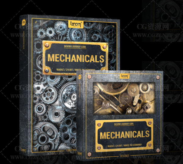 音效素材|2000个各种发条装置金属机械音效素材合集-Boom Library – MECHANICALS 音效素材|2000个各种发条装置金属机械音效素材合集-Boom Library – MECHANICALS