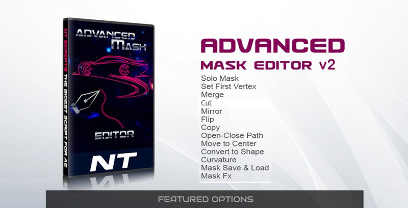 AE脚本|Advanced Mask Editor V2.3 Win/Mac 高级蒙板编辑器+使用教程 AE脚本|Advanced Mask Editor V2.3 Win/Mac 高级蒙板编辑器+使用教程