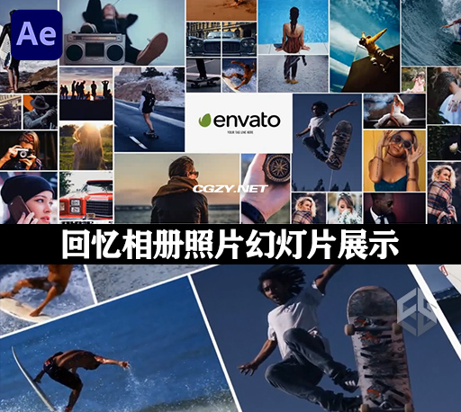 AE模板|4K回忆相册照片幻灯片展示 Photo Gallery Creator AE模板|4K回忆相册照片幻灯片展示 Photo Gallery Creator
