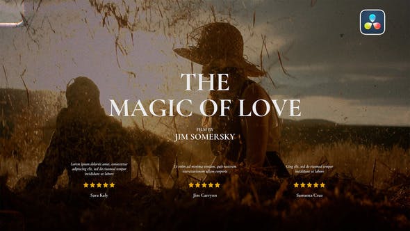 达芬奇模板|40个电影文字标题片名设计排版动画 Cinematic Titles for DaVinci Resolve 达芬奇模板|40个电影文字标题片名设计排版动画 Cinematic Titles for DaVinci Resolve