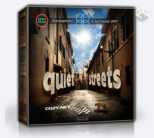 音效|60个宁静的城市街道环境音效素材 Articulated Sounds – Quiet Streets 音效|60个宁静的城市街道环境音效素材 Articulated Sounds – Quiet Streets