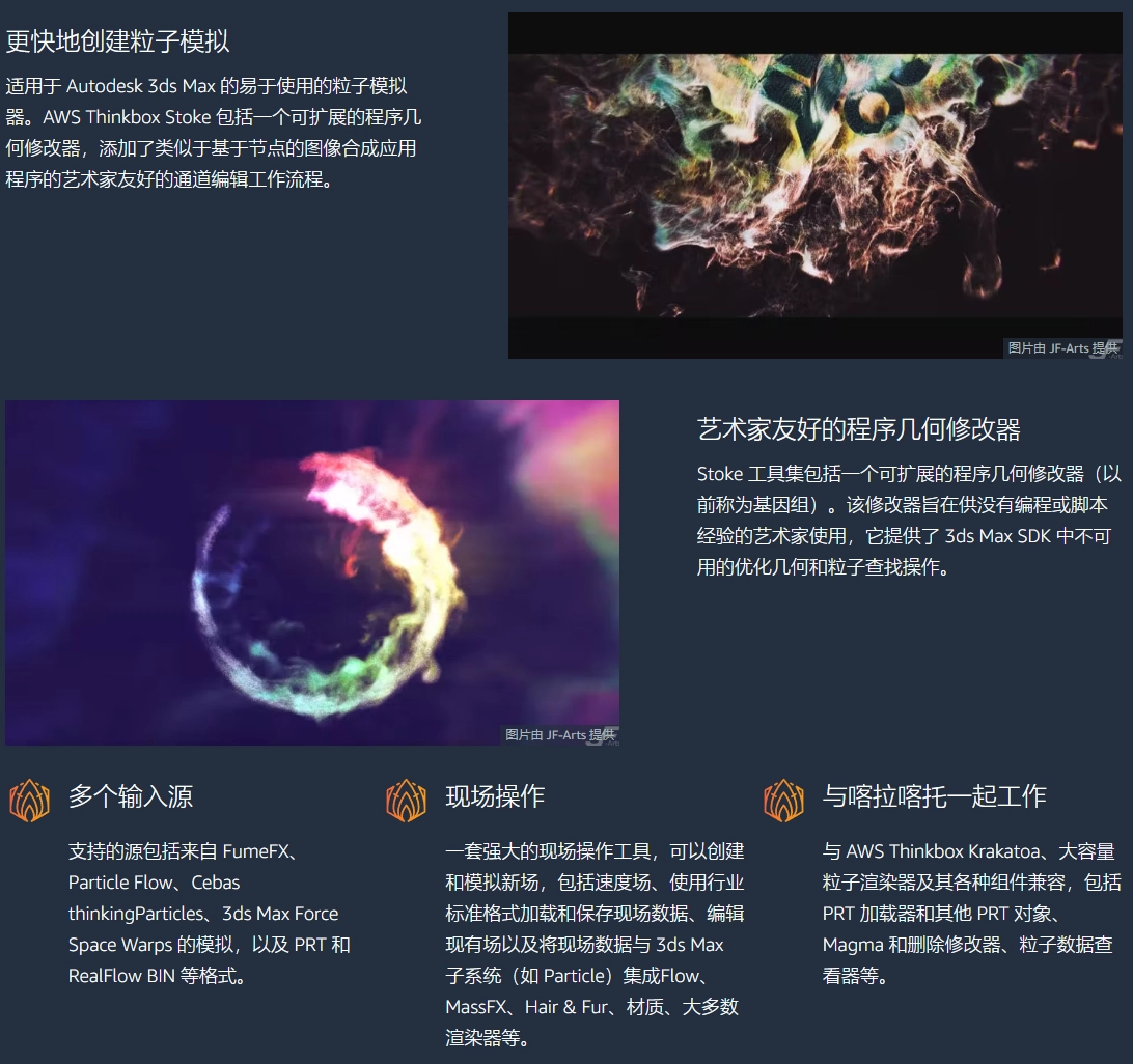 3DS MAX粒子模拟特效插件 ThinkBox Stoke MX V2.6.0 For 2019–2022 3DS MAX粒子模拟特效插件 ThinkBox Stoke MX V2.6.0 For 2019–2022