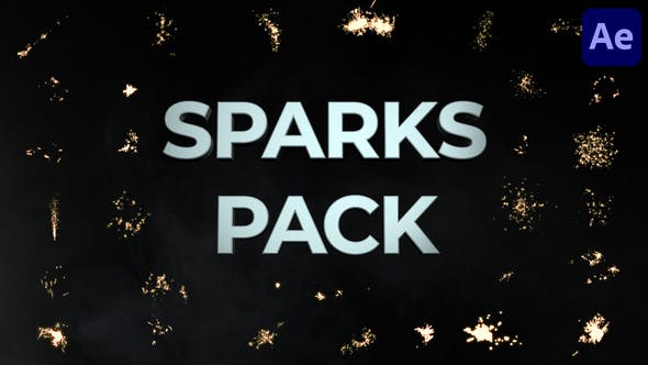 AE/PR模板|30种真实多彩烟花火焰火花动画元素 Sparks Pack AE/PR模板|30种真实多彩烟花火焰火花动画元素 Sparks Pack
